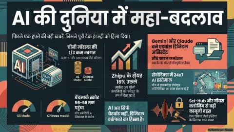 AI इंडस्ट्री में बड़ा बदलाव: चीन के नए मॉडल्स, Sci–Hub विवाद और बदलती टेक दुनिया