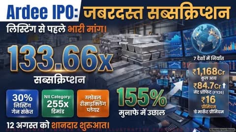 Ardee IPO Status Alert: लिंक इनटाइम और KFintech पर स्टेटस लाइव, जानिए अपना PAN डालकर कैसे करें चेक
