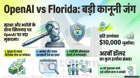 फ्लोरिडा बनाम OpenAI: ChatGPT पर बड़ा मुकदमा, AI की सुरक्षा को लेकर उठे नए सवाल