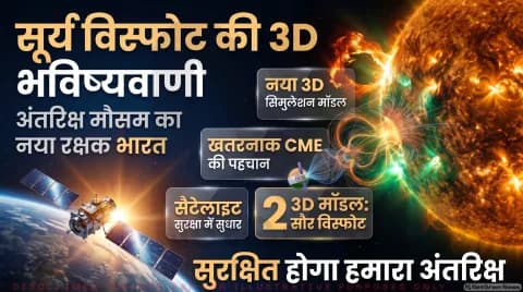 Space Weather Alert: सूर्य के खतरनाक विस्फोटों की भविष्यवाणी में भारत की बड़ी छलांग; तुरंत पढ़ें IIA की रिपोर्ट