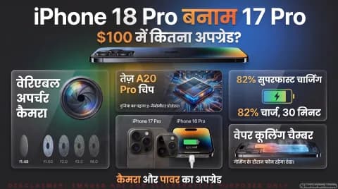 iPhone 18 Pro बनाम iPhone 17 Pro; जानिए $100 के अंतर में क्या खोया और क्या पाया : iPhone Buyer's Guide 2026