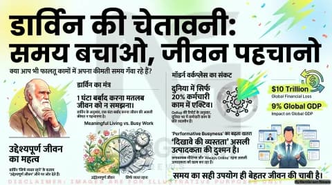 चार्ल्स डार्विन का उद्धरण: समय की असली कीमत और आधुनिक दुनिया में इसका महत्व