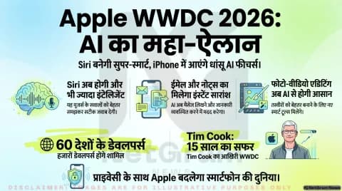 Apple के बड़े AI प्लान पर नजर, डेवलपर्स कॉन्फ्रेंस में Siri समेत कई नए फीचर्स आ सकते हैं