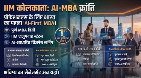 IT और कॉर्पोरेट कर्मचारियों के लिए बड़ी खबर: IIM Kolkata से पाएं रेगुलर MBA डिग्री, तुरंत देखें डिटेल्स