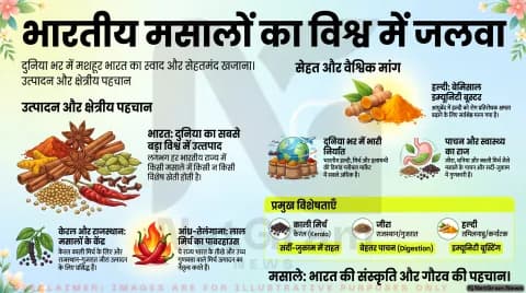 मसालों का उत्पादन: भारत की खुशबू, स्वाद और पहचान
