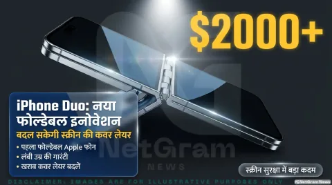 इनर फोल्डेबल स्क्रीन की कवर लेयर बदली जा सकेगी; AppleCare+ फीस $19 तय : Apple iPhone Duo Display Alert 2026
