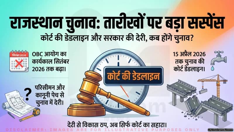 राजस्थान में पंचायत-निकाय चुनावों पर सस्पेंस बरकरार, जोधपुर सहित पूरे प्रदेश में बढ़ी राजनीतिक हलचल