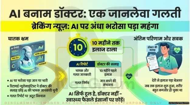 AI पर भरोसा भारी पड़ा: बेटे ने चेताया, लेकिन पिता ने नहीं मानी बात