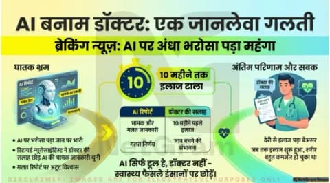 AI पर भरोसा भारी पड़ा: बेटे ने चेताया, लेकिन पिता ने नहीं मानी बात