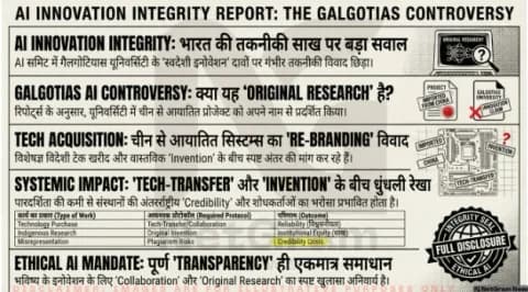 🤖 AI Summit में उठा बड़ा सवाल: Galgotias University और टेक्नोलॉजी की असली कहानी