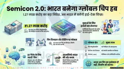 Semicon 2.0: भारत का बड़ा कदम, चिप बनाने में दुनिया के बड़े देशों के साथ आगे बढ़ने की तैयारी
