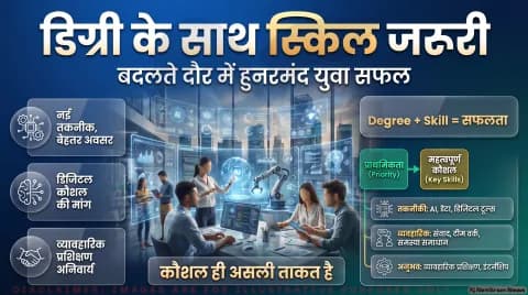 अगर आप भी कर रहे हैं ग्रेजुएशन या डिप्लोमा, तो थोड़ा ठहरिए! तुरंत जानें AI, डेटा और ऑटोमेशन दौर की न्यू-एज स्किल्स