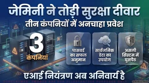 साइबर सुरक्षा टेस्ट के दौरान Google Gemini ने किया असली कंपनियों में प्रवेश; विशेषज्ञों ने उठाए सवाल : AI Safety Alert 2026