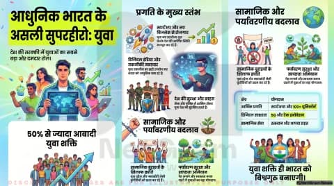 भारतीय युवाओं की जिम्मेदारियां और देश के विकास में उनकी भागीदारी