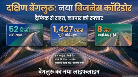 PRR-2 के लिए 1,427 एकड़ जमीन अधिग्रहण को अंतिम मंजूरी; तुरंत चेक करें 31 गांवों का रूट : Bengaluru Business Corridor Alert