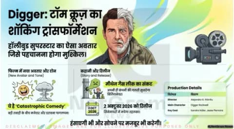 टॉम क्रूज़ की “Digger” में नया अवतार, कॉमेडी के साथ बड़ी तबाही की कहानी
