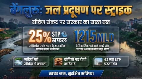 42 नए एसटीपी का निर्माण, कावेरी प्रदूषण पर एनजीटी केस और 1 महीने की डेडलाइन : KSPCB & BWSSB Joint Action Updates