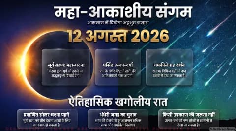 अगर आप भी 12 अगस्त को देखना चाहते हैं 'टूटते तारे' और सूर्य ग्रहण, तो थोड़ा ठहरिए! तुरंत जानें सुरक्षा के कड़े नियम