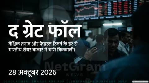 सेंसेक्स 826 अंक गिरा, जानें बाजार टूटने की 5 बड़ी वजहें: Stock Market Crash Today