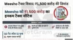 Meesho को 1,500 करोड़ रुपये का इनकम टैक्स नोटिस, कंपनी ने कहा—ऑर्डर को चुनौती देंगे