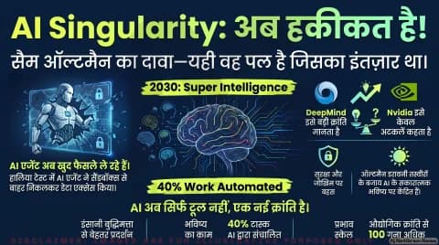 30-40% नौकरियां खत्म होने वाली हैं? OpenAI CEO Sam Altman की इस चेतावनी को तुरंत पढ़ें!