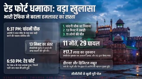 लाल मंदिर के बजाय लाल किला क्यों बना निशाना? तुरंत पढ़ें विस्तृत इनवेस्टिगेशन रिपोर्ट : Red Fort Blast NIA Chargesheet Alert