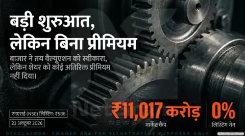 ₹586 के भाव पर फ्लैट लिस्टिंग, जानिए वैल्युएशन और आगे की रणनीति: Bonfiglioli Transmissions Share Listing