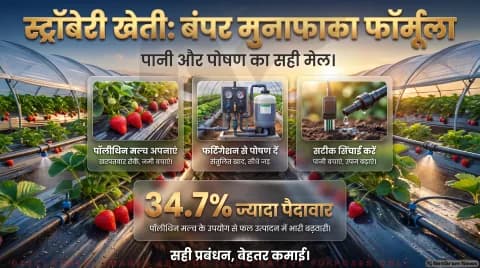 0.8 PE सिंचाई स्तर और जैविक-अकार्बनिक पोषण से फलों के TSS और एस्कॉर्बिक एसिड में सुधार की रिपोर्ट:Precision Irrigation Updates