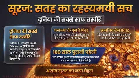 Solar Convection Updates: ग्रैन्यूल्स के किनारों पर फ्रिंज संरचनाएं, मैग्नेटिक फ्लक्स और ऊर्जा संचरण पर विस्तृत विश्लेषण