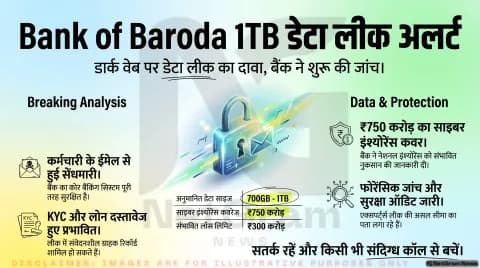 अगर आपका भी है बैंक ऑफ बड़ौदा में खाता, तो सावधान! साइबर अटैक के दावों के बीच तुरंत बदलें ये सेटिंग्स