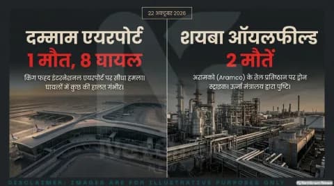 12 दिनों में तीसरा बड़ा एयरपोर्ट हमला; जानिए GACA का बयान और शयबा ऑयलफील्ड की स्थिति: Gulf Security Alert