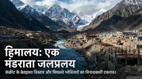 हिमालयी इलाकों में अंधाधुंध निर्माण: नई स्टडी का दावा, आपदा के मुहाने पर जी रहे 3 लाख से ज्यादा लोग