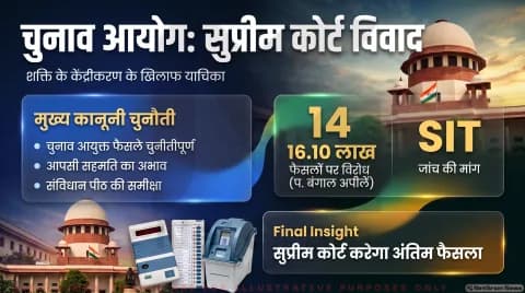 मुख्य चुनाव आयुक्त ज्ञानेश कुमार के फैसलों के खिलाफ याचिका; SIT जांच की मांग : Supreme Court ECI Petition Alert 2026
