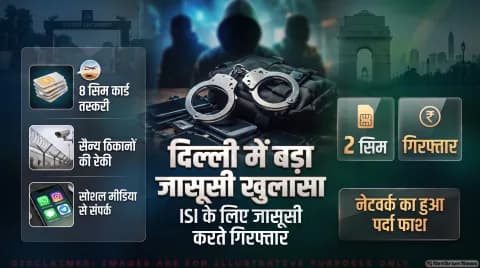 ISI से जुड़े पति-पत्नी गिरफ्तार; तुरंत पढ़ें स्पेशल सेल की फॉरेंसिक और डिजिटल जांच रिपोर्ट : Delhi Espionage Alert