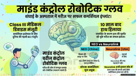चीन में पहली बार कमर्शियल ब्रेन चिप इंप्लांट, Neuralink से पहले मिली मंजूरी