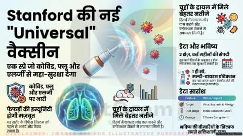 ‘यूनिवर्सल’ नज़ल स्प्रे वैक्सीन क्या बदल देगी बीमारियों से लड़ने का तरीका?