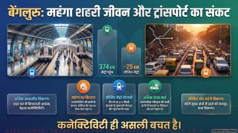 घर का किराया और रोज का सफर; जानिए मुंबई, दिल्ली और चेन्नई के मुकाबले कितना अधिक खर्च : Bengaluru Living Cost Alert 2026