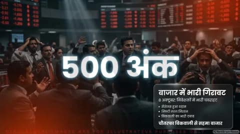 रियल्टी और ऑटो सेक्टर में भारी गिरावट; जानिए 22,440 टूटने पर कहां तक जा सकता है बाजार : Market Volatility Alert