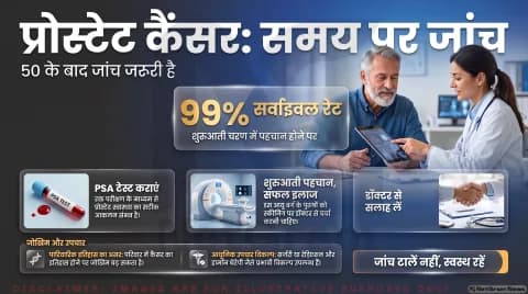Prostate Cancer Screening Alert: 50 की उम्र के बाद PSA टेस्ट और बायोप्सी जरूरी; तुरंत पढ़ें ऑन्कोलॉजी गाइडलाइन