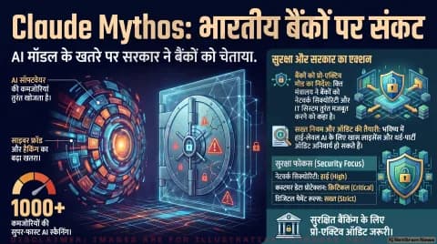 Claude Mythos को लेकर भारत सतर्क, बैंकों को साइबर अलर्ट पर रहने की सलाह