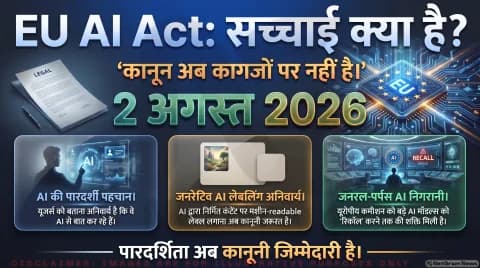 अभी जानें सच: क्या आपकी AI कंपनी पर भी लागू हो रहे हैं EU AI Act के नए नियम? देखें फैक्ट-चेक रिपोर्ट