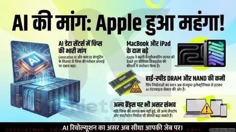 AI की बढ़ती मांग का असर, Apple ने MacBook और iPad के कुछ मॉडल महंगे किए