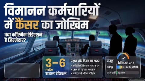 Aviation Health Alert: एयरक्रू में कॉस्मिक रेडिएशन और कैंसर का जोखिम; तुरंत पढ़ें 21,000 कर्मियों पर हुई रिसर्च