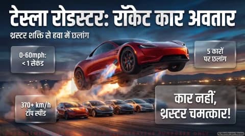 10 कोल्ड-गैस नोजल और 230+ mph टॉप स्पीड; जानिए तीनों वेरिएंट्स की खूबियां: Tesla Roadster 2028 Tracker