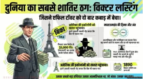 एफिल टॉवर बेचने वाला ठग: विक्टर लस्टिग की हैरान कर देने वाली कहानी