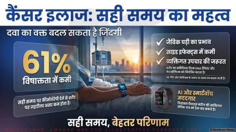 अगर आप भी ले रहे हैं कैंसर या इम्यूनोथेरेपी की दवाएं, तो थोड़ा ठहरिए! तुरंत जानें समय और 'सर्केडियन रिदम' का असर