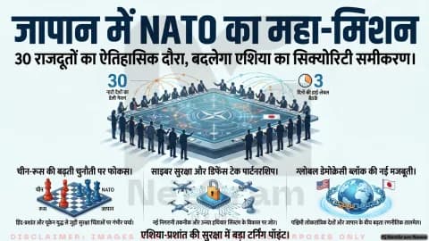 जापान में नाटो राजदूतों का सबसे बड़ा दौरा, एशिया-प्रशांत सुरक्षा समीकरण में हलचल तेज