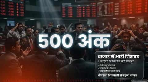 रियल्टी और ऑटो सेक्टर में भारी गिरावट; जानिए 22,440 टूटने पर कहां तक जा सकता है बाजार : Market Volatility Alert